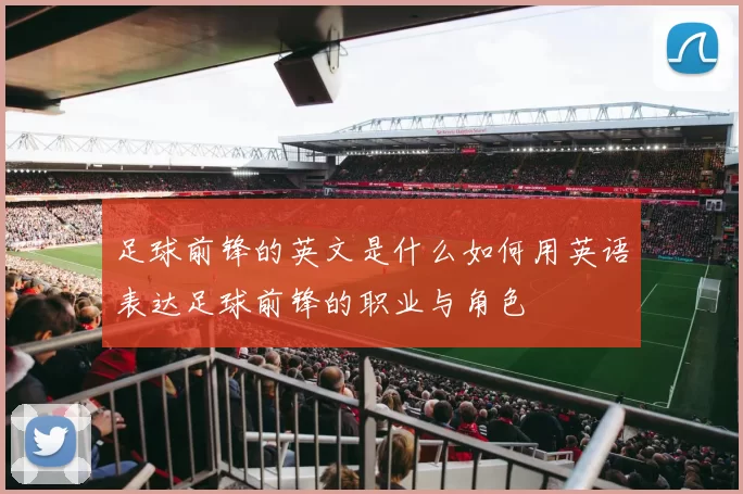 足球前锋的英文是什么如何用英语表达足球前锋的职业与角色
